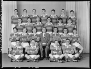 Onslow College 1st XV team of 1960