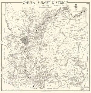 Ohura Survey District [electronic resource] / drawn by Fred Coleman, 4/10/34.