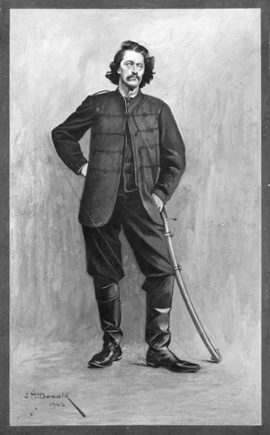 McDonald, James Ingram 1865-1935 :Major G.F. von Tempsky / J. McDonald. - 1903.