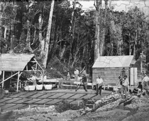 Dan Moloney's gold claim near Dirty Mary's Creek, Addisons