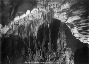 Fairy Grotto, Waitomo Caves, Otorohanga - Photograph taken by George Dobson Valentine