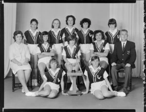 Wellington junior girls' softball representatives 1966