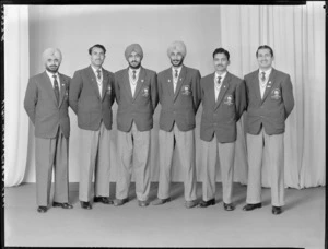 Indian Wanderers, representative hockey team, tour of New Zealand, 1961