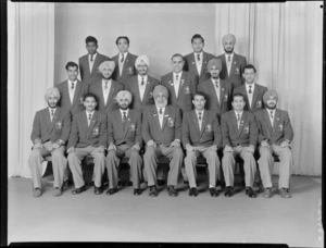 Indian Wanderers, representative hockey team, tour of New Zealand, 1961