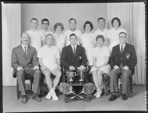 Wellington Badminton Association 1st division grade team 1965