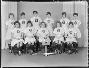 Wellington Technical College Old Girls' Hockey Club A grade team 1967