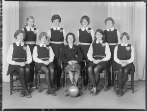 Wellington intermediate basketball representatives team 1967