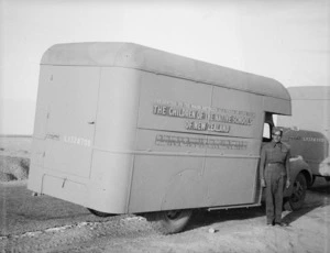 Maori Battalion's mobile canteen