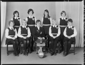 Wellington women's basketball under 20 representative team of 1966