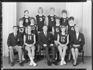 New Zealand ladies' basketball representative team of 1967