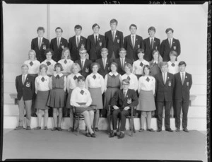 Onslow College, Wellington, prefects of 1967