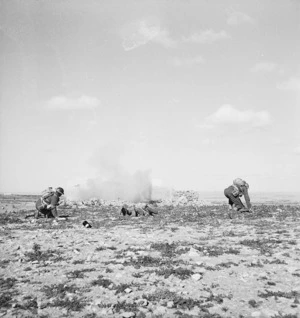 World War II soldiers in the Western Desert, North Africa