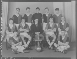 Miramar Rangers Association Football Club, Wellington, junior 1st division team of 1964