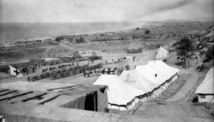 Field Hospital at Ocean Beach, Gallipoli, Turkey