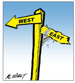 Nisbet, Alastair, 1958- :[West east]. 10 May 2013