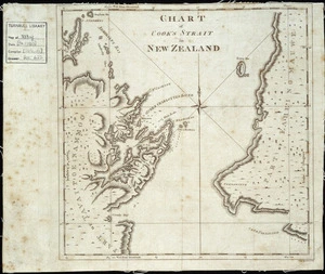 Ryland, John, 1753-1825:Chart of Cook's Strait in New Zealand. John Ryland sculp.