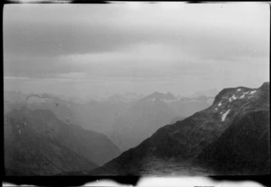 Mountain landscape, [Fiordland National Park?]