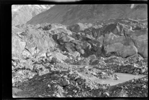 Lyell Glacier, Southern Alps, Canterbury Region