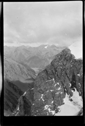 Mountains, near Lyell Glacier, Southern Alps, Canterbury Region