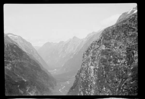 View from Mackinnon Pass, showing Clinton Canyon, Southland District
