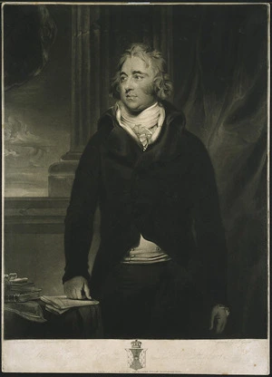 Lawrence, Thomas 1769-1830 :The Right Honble. Lord Hobart. Engraved by J. Grozer; painted by T. Lawrence. London 1796