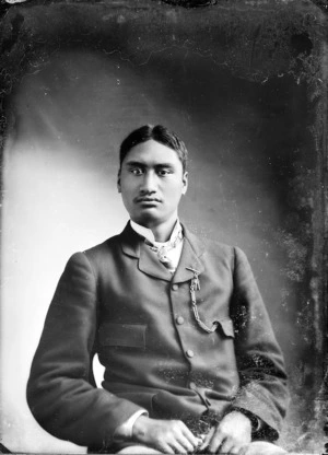 Eruini, a young Maori man from Hawkes Bay