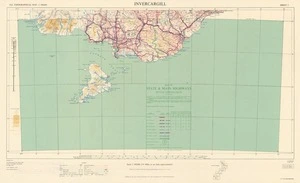 Map of state & main highways showing load classification under the Heavy Motor Vehicles Regulations 1950, as at 1/4/1959. Invercargill [electronic resource].