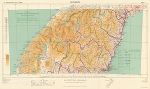 Map of state & main highways showing load classification under the Heavy Motor Vehicles Regulations 1950, as at 1/4/1959. Dunedin [electronic resource].