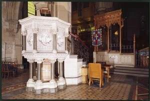 Pulpit, Christchurch Cathedral