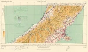 Map of state & main highways showing load classification under the Heavy Motor Vehicles Regulations 1950, as at 1/4/1959. Christchurch [electronic resource].