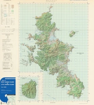 Map of Great Barrier Island & Little Barrier Island [electronic resource].