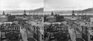 Wellington city rooftops