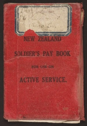 Soldiers pay book