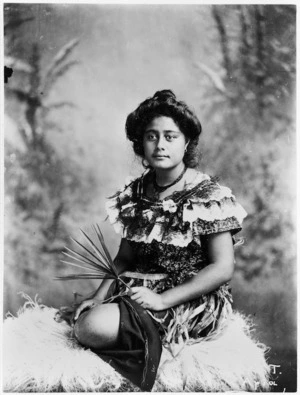 Unidentified woman, Samoa