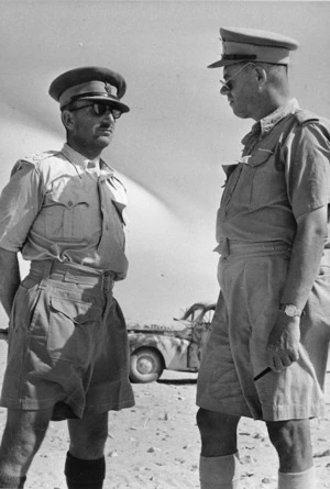 George Herbert Clifton and Lindsay Merritt Inglis in Egypt during World War 2