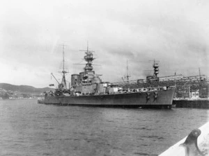 The battlecruiser HMS Hood
