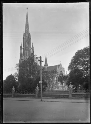 View of First Church, Dunedin, ca 1925