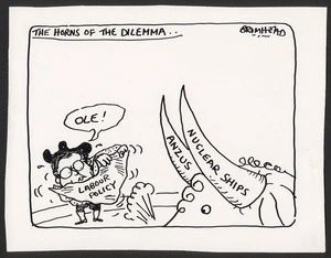 Bromhead, Peter, 1933- :The horns of dilemma. 17 December 1984.