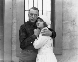 Still from the film The Kinsman, with Isabel Wilford and Vester Pegg