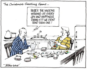 Tremain, Garrick 1941- :The Christmas Greeting Game... 24 December 2012