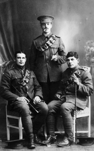 World War 1 soldiers, including George Sturmey