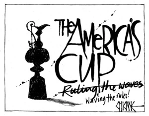 Winter, Mark 1958- :America's Cup. 8 July 2013