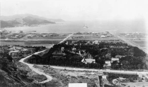 Overlooking the suburb of Evans Bay, Wellington