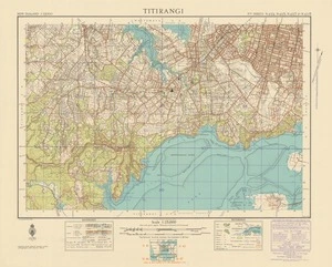 Titirangi [electronic resource] / A.J. Stewart ; compiled from official surveys, aerial photographs and marine charts.