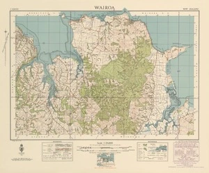 Wairoa [electronic resource] / [drawn by] W. Royel; compiled from official surveys and aerial photographs.