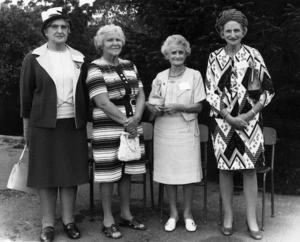 First four day pupils at Iona College's 60th jubilee, 1974