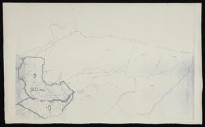 [Creator unknown] :[Sections in the Puketapu and Hohotaka blocks, Piopiotea Survey District] [copy of ms map]. [n.d.]