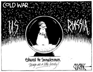 Winter, Mark 1958- :Ed the snowdenman. 10 August 2013