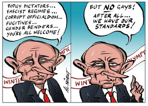 Nisbet, Alastair, 1958- :Putin gay. 15 August 2013