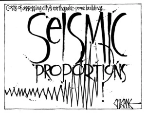 Winter, Mark 1958- :Seismic proportions. 19 August 2013